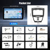 Autoradio 4+64G pour Peugeot 207 2006-2015 avec CarPlay Android Auto | 9" Incell Android 15 Radio avec FM RDS EQ Bluetooth Navigation GPS Sortie Vidéo Split-Screen SWC USB WIFI Caméra Microphone