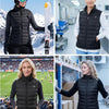 Gilet chauffant pour femme, taille L, batterie 16000 mAh