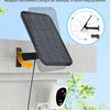 Camera Surveillance 2K WiFi Exterieure sans Fil, Batterie et Panneau Solaire 3W Intégrés, Vision Nocturne Couleur Starlight, Détection PIR, Audio Bidirectionnel