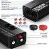 3100W Pur Sinus convertisseur 24v 220v Camion, transformateur 24v 220v, convertisseur pour véhicules avec Clip Alligator, 4 Prises UE et écran LCD