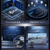 Autoradio 2G+64G Android 15 pour Toyota Yaris/Vizi 2005-2011, 9'' IPS HD 1280*720P Écran Tactile Stereo Auto avec 5G WiFi Carplay Android Auto sans Fil Bluetooth 5.0 EQ FM RDS Radio USB Caméra