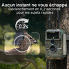 GardePro E6 2.0 Pro 4K Camera de Chasse WiFi, Batterie de 7800 mAh, Portée WiFi de 50 mètres, 64MP Caméra de Chasse Connectée Telephone, Camera Vision Nocturne Animaux Exterieur