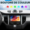 Carplay Autoradio 2 Din avec You-Tube Android Auto, 7 Pouces Écran Tactile Autoradio Double Din avec iOS/Android Mirror Link Bluetooth FM Radio USB/EQ/AUX Commande au Volant Caméra de Recul