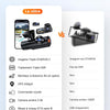 VANTRUE N4 Pro S Dashcam Voiture 3 Canaux 4K+1080P+1440P Avant Int Arrière STARVIS2, HDR, Vue 360°, Vision nocturne IR, WiFi 5GHz GPS, Mode Parking 24h, Commande vocale FR, Carte MAX 1To, N4PSRC18