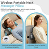 Masseur Cervical avec Chauffage, 3 en1 Masseur Dos et Cervicales avec Chauffage, Vibration et Traction, Masseur Cervical et Dos Électrique Pour Soulager Les Douleurs Des Tissus Profonds