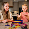Nathan - Hogaboo - Jeu de Société Enfant - 1 à 5 Joueurs - dès 5 Ans Chasser les Monstres avant Minuit - Jeu de Plateau Coopératif - à Jouer Seul, entre Enfants et en Famille - 20 min