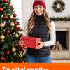 Gilet chauffant pour femme, taille L, batterie 16000 mAh