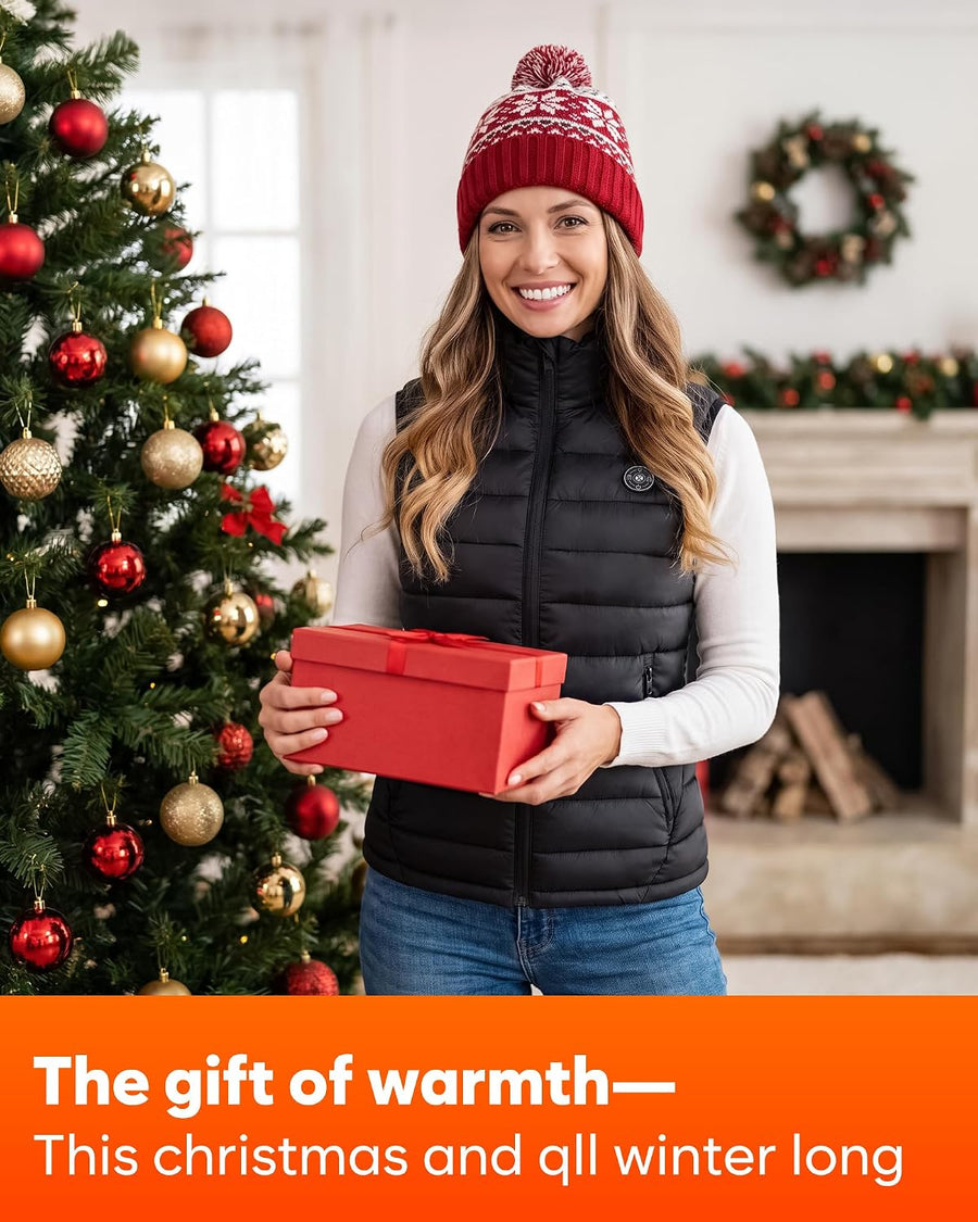 Gilet chauffant pour femme, taille L, batterie 16000 mAh