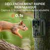 GardePro E8 2.0 Pro 4K Camera de Chasse WiFi, Batterie de 7800 mAh | Portée WiFi de 50 Mètres, 64MP Caméra de Chasse Connectée Telephone, Camera Vision Nocturne Animaux Exterieur