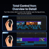 XPPen Pilot Pro Console d’Édition – Contrôleur Vidéo avec Plus de100 Raccourcis Personnalisables, Conçu pour Montage, Postproduction, Publicités, Vlogs et Vidéos Courtes