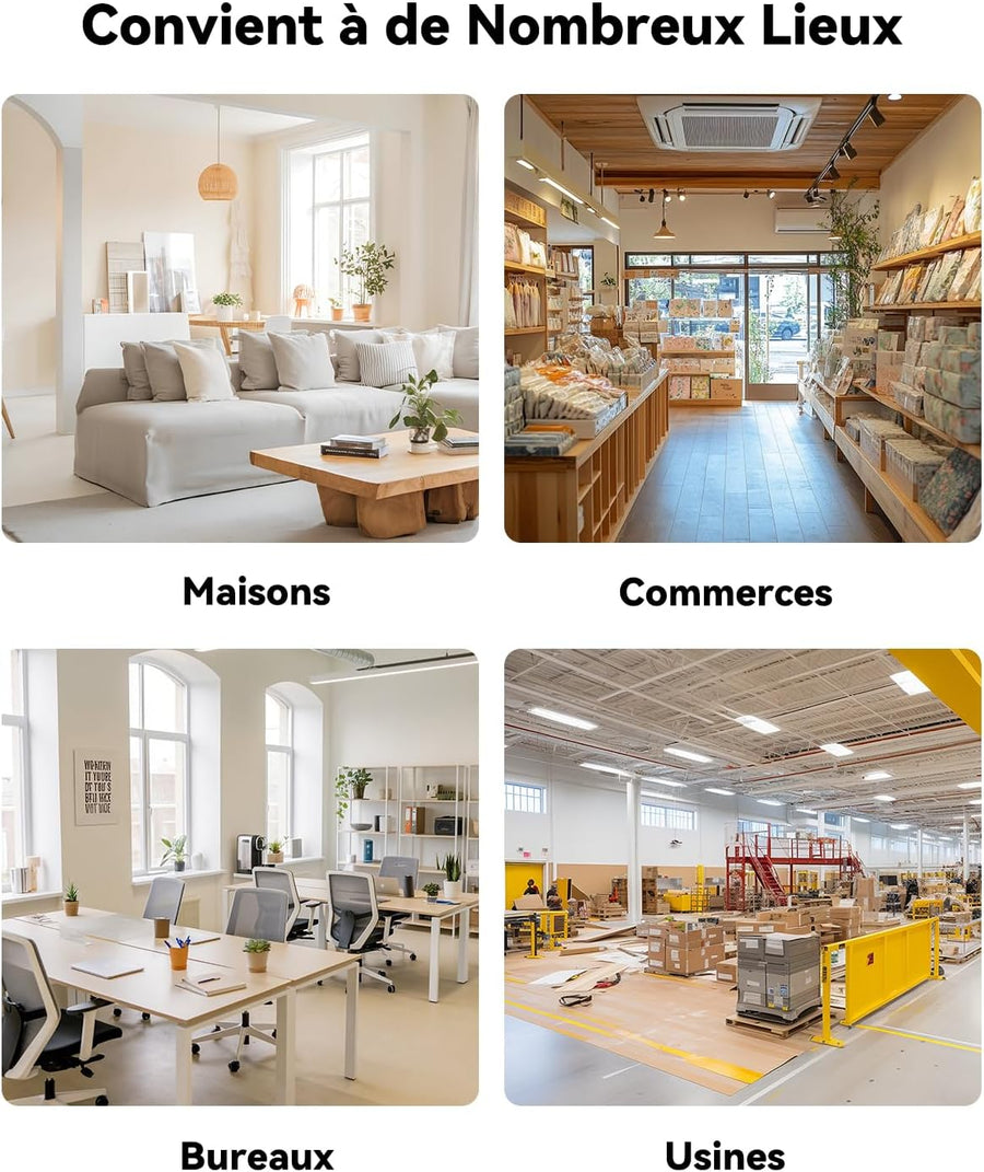 Détecteur de Fumée WiFi Intelligent EN14604, Batterie 5 Ans, Sirène 85 DB, Alarme Incendie Synchronisée Via Hub Zigbee (sans WiFi), Commande Via App, Alertes à Distance, Lot de 3 (Hub Inclus)