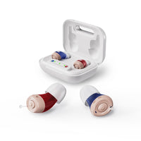 Amplificateur De Son Réchargeables Paires Complètes avec Boîtier de Chargement Portable