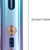 Fer A Boucler Automatique Boucleur à Cheveux Sans Fil Rechargeable Anti-Brûlures avec Minuteur et 6 Température
