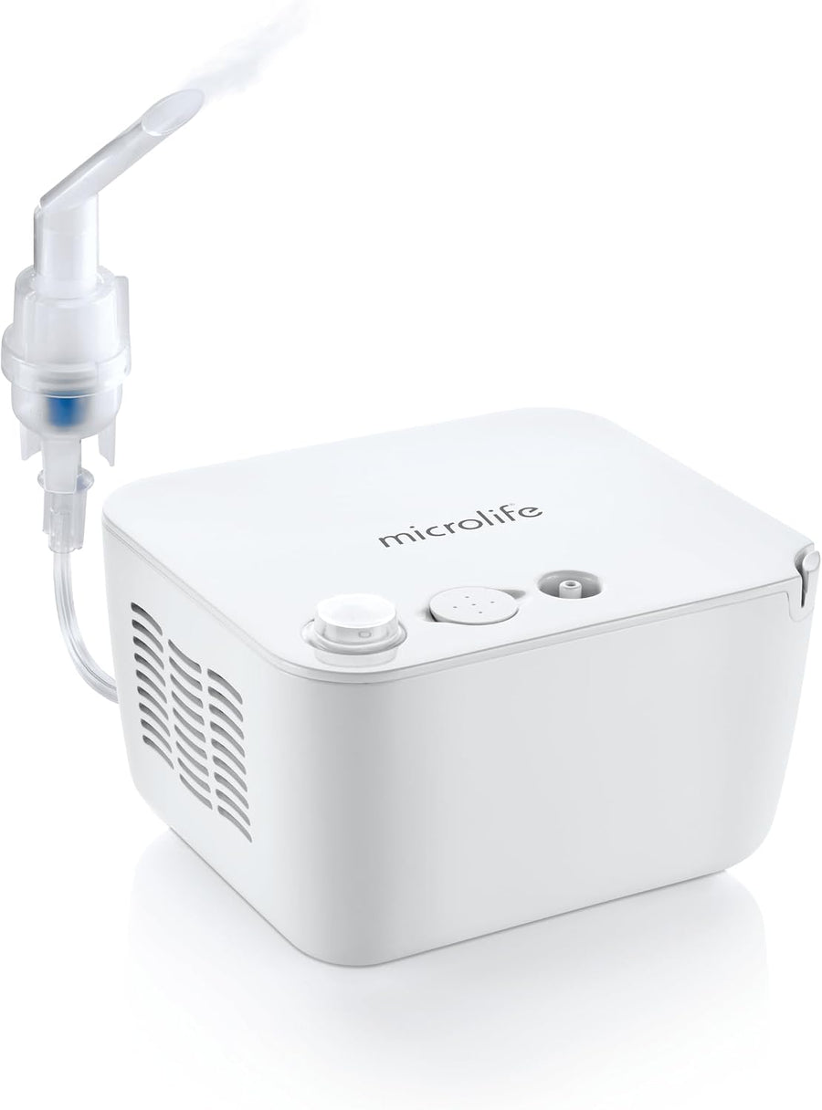 Microlife NEB 200 Nébuliseur, Garantie 5 ans, Qualité Professionnelle, Utilisation Intensive, Vitesse de Traitement Ultra-Rapide, Tous Types de Médicaments, Remboursement LPPR