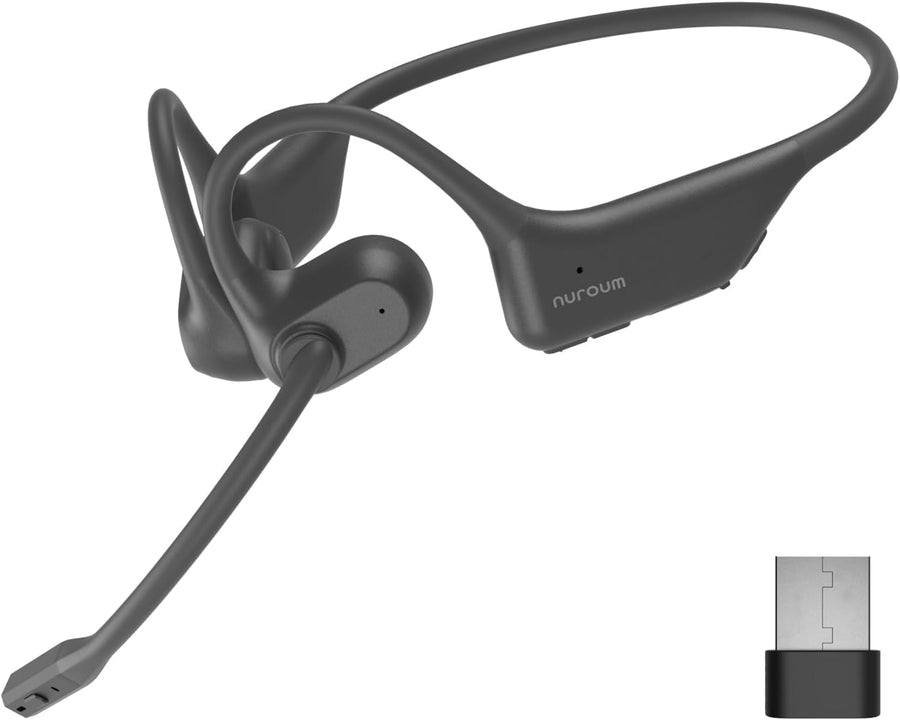 OpenEar Pro 2 Casque Bluetooth sans Fil avec Micro, Antibruit pour Les Appels, Connexion Multipoint Bluetooth 5.4,15H Oreilles Libres Confort Écouteurs sans Fil