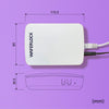 Passerelle/Hub câblé WAFERLOCK R400 - Compatible avec Le Cylindre de Serrure Intelligente Zigbee C760, contrôle à Distance Facile Via l'application WAFERKEY, Connexion câblée fiable