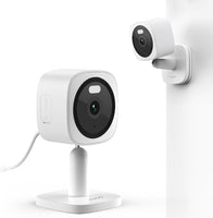 Caméra Intérieure Magnétique 3MP 2K, Vision Nocturne Couleur 0,01 Lux Caméra Intérieure Wi‑Fi, Détection Mouvement Humain, Audio Bidirectionnel, Étanche IP65, Compatible Alexa Et Google