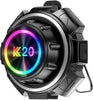 Casque Bluetooth pour Moto, système d'intercom bidirectionnel d'une portée de 800 m, Son stéréo Haute fidélité, Assistant Vocal, étanchéité IP65, adapté à la Moto, au Ski et au vélo