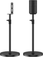 Support de Haut-parleurs réglables en Hauteur pour Les Haut-parleurs arrière sans Fil Sony SA‑RS5 – Paire de Supports de Haut-parleurs Robustes pour Sony SA‑RS5 avec Gestion de câbles