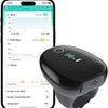 Oxymètre de pouls rechargeable O2 Ring, moniteur Bluetooth HealthTree pour suivi continu du SpO₂ et du rythme cardiaque