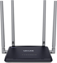 WAVLINK N300 Routeur 4G LTE avec Chipset Qualcomm - Routeur Mobile Haut Débit jusqu'à 150Mbps, WiFi 300Mbps, Slot Carte SIM, 4 Antennes 5dBi, Installation Facile, Compatible Tous Opérateurs