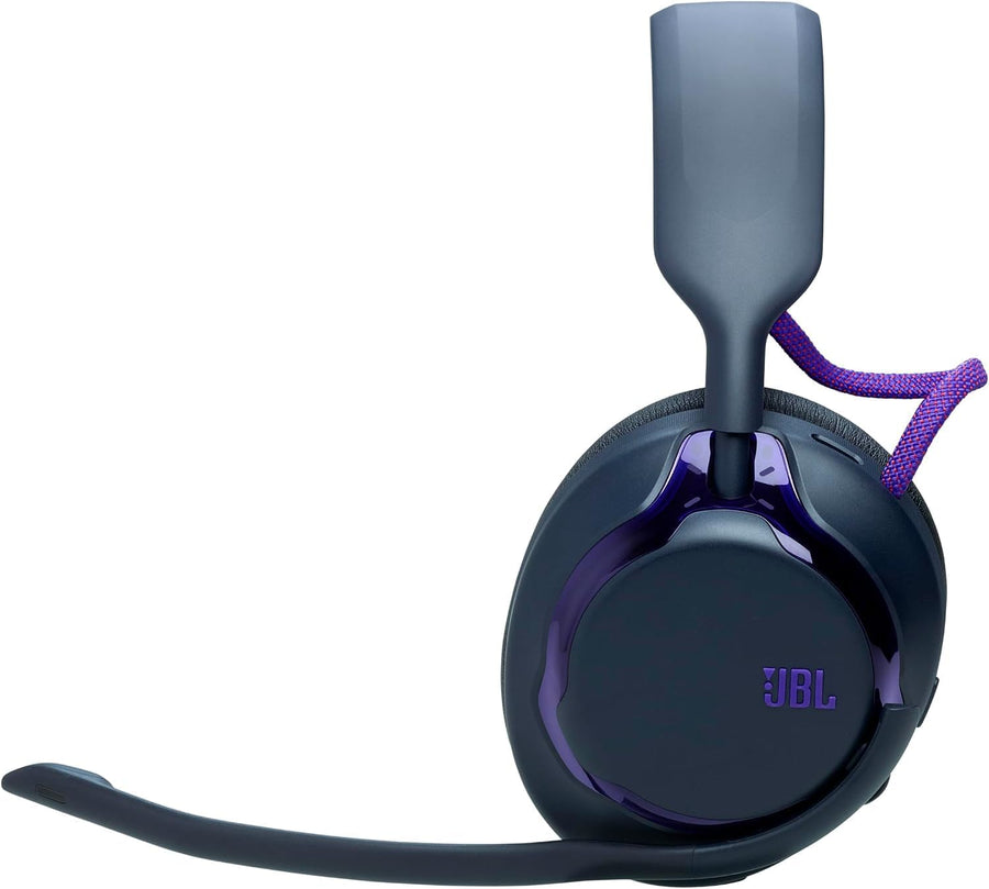 JBL Quantum 850, Casque Gaming sans Fil à Réduction de Bruit, Noir Réduction de Bruit Adaptative, Son Spatial avec Suivi de Tête, Double Sans Fil, Micro Amovible, QuantumENGINE