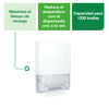 Tork PeakServe Mini Distributeur Murale pour essuie-Mains continus™ Blanc H5, Grande capacité, Gamme Elevation