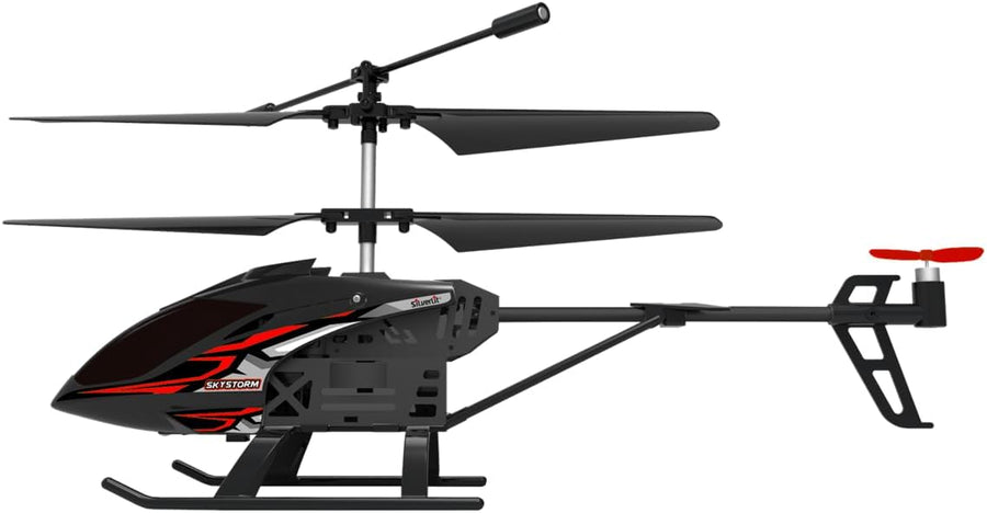 Hélicoptère Radiocommandé 3 Canaux – Gyroscope & Rotor Coaxial pour Stabilité – Vol Stationnaire – Effets Lumineux – Batterie Incluse – Jouet RC Enfant dès 8 Ans