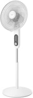 Philips Ventilateur sur pied Série 1000 - Puissant et silencieux, 38 dB, Hauteur réglable, Inclinable et rotatif, Minuterie BLANC