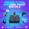 Voicemod Key - Changeur vocal et carte son VMKey en temps réel pour consoles de jeu Compatible avec PS5, PS4, XBOX, SWITCH2