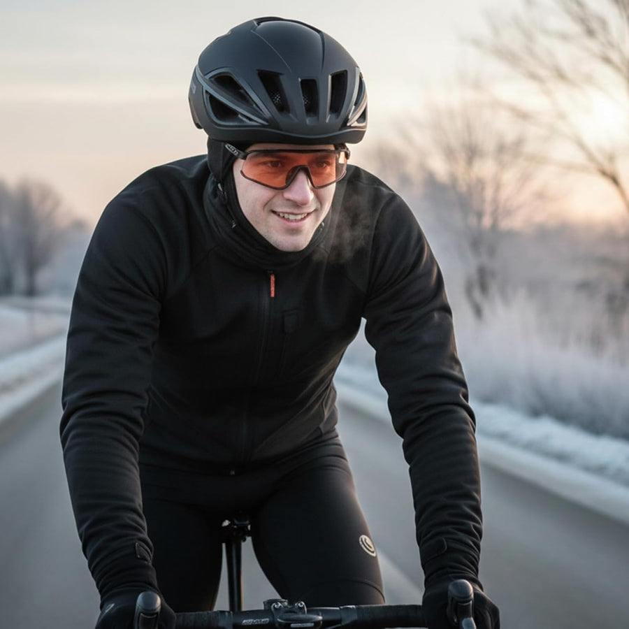 Casque Vélo Adulte Homme Femme - Casque de Cyclisme Léger et Réglable Certifiée CE 15 Aérations Doublure Amovible Taille L 59-61cm Noir Mat