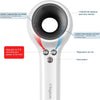 Seche Cheveux Ionique Puissant 1500W Leger Sechage Rapide Silencieux Sans Pales BLANC