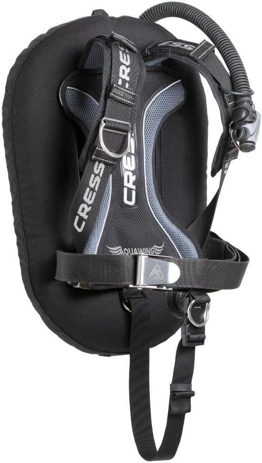 Cressi Aquawing BCD Gilet Stabilisateur pour Plongée Unisex-Adult Taille Unique de XS/XL NOIR