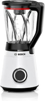 Bosch Blender VitaPower Série 4, MMB4151W, mixeur smoothies, 1200 W, 30 000 tr/min, lames en acier inoxydable, bol Tritan, 2 vitesses et fonction turbo
