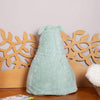 Pouf Poire Enfant Lapin – Glitter Vert – A partir de 2 Ans – Parfait pour Une Petite Pause – Design Original et Moderne – Léger – Facile à déplacer – Nettoyable