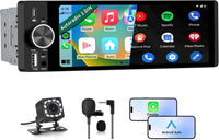 Autoradio 1 DIN avec Écran Tactile HD 6,36