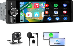 Autoradio 1 DIN avec Écran Tactile HD 6,36