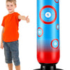 Sac de Boxe Enfant Gonflable Sac de Frappe pour Enfants 160cm Cadeaux de Boxe pour GarçOns Et Filles Entraînement Karaté Taekwondo MMA