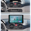Autoradio Android 14 pouces pour Citroën C2 C3 2002 2003 2004 2005 2006, compatible avec Wireless Carplay/Android Car, commandes au volant, WiFi/4G, AM/FM 4 cœurs 2 Go et 64 Go