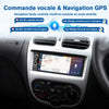 Ecran Carplay Autoradio 1 DIN CarPlay 6,9 Pouces Écran Tactile CarPlay et Android Auto sans Fil, Bluetooth, Télécommande, GPS, Caméra de Recul, Radio FM, Mirror Link