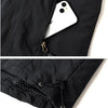 Gilet à Séchage Rapide pour Hommes Gilet de Pêche Respirant Gilets de Photographie Chasse Léger Veste sans Manche Gilets de Randonnée Taille L NOIR