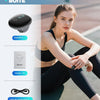 Oxymètre de pouls rechargeable O2 Ring, moniteur Bluetooth HealthTree pour suivi continu du SpO₂ et du rythme cardiaque