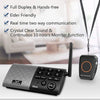 Interphone Sans Fil Audio Bidirectionnel Bouton Appel Soignant Pager Personne Agée