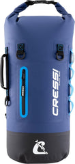CRESSI Depuis 1946 - Ocelot Dry Bag - Sac Étanche Imperméable Grand Format 30L Unisex pour la Mer, Le Bateau et Les Activités Aquatiques BLEU