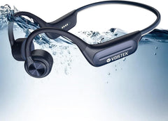 Casque de Natation Bluetooth IPX8 | Casque Osseux Sport avec Lecteur MP3 32 Go | sans Fil pour Course, Randonnée et Natation