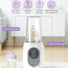 Chauffe-biberon 6 en 1 avec contrôle de température intelligent, minuterie, écran LCD et arrêt automatique, pour réchauffer et décongeler le lait maternel ou le lait infantile