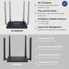 WAVLINK N300 Routeur 4G LTE avec Chipset Qualcomm - Routeur Mobile Haut Débit jusqu'à 150Mbps, WiFi 300Mbps, Slot Carte SIM, 4 Antennes 5dBi, Installation Facile, Compatible Tous Opérateurs