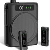 Amplificateur de Voix sans Fil, Portable amplificateur de Voix, Mini amplificateur Vocal avec 2 Microphones à Revers, Amplificateur Vocal