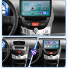 Autoradio Android 13 10,1" avec écran tactile 4 cœurs pour Peugeot 107/Toyota Aygo/Citroën C1 2005-2014 WiFi CarPlay/Android Auto Bluetooth 4G SWC GPS RDS 2 Go + 64 Go