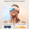 Masseur Oculaire Silencieux, Chaleur & Masque Gel Froid, Zero Pro Masque Chauffant pour Sommeil et Migraine, Appareil Massage Yeux 3D Fatigue Oculaire